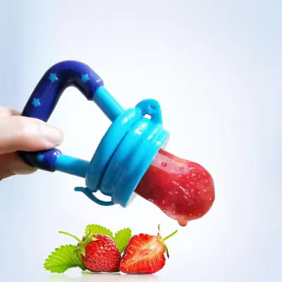 Baby Fruit Pacifier & Baby Spoon Fider