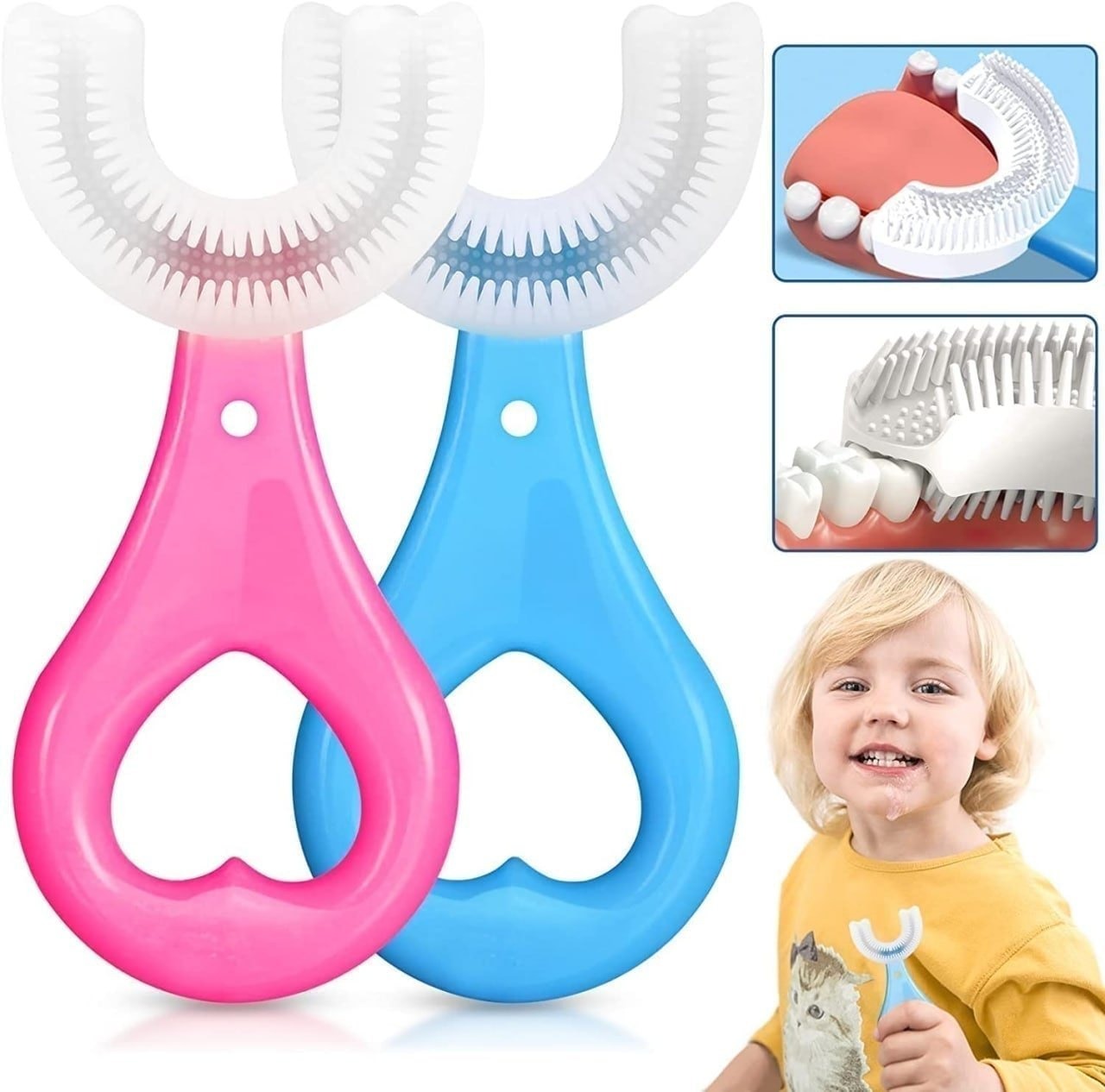 U-Shaped Baby Toothbrush