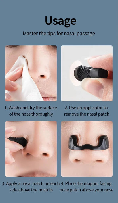 15pcs Magnetic Sport Nasal Strips For Air Intake Improvement Sleep