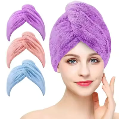 Hair Drying Towel Cap